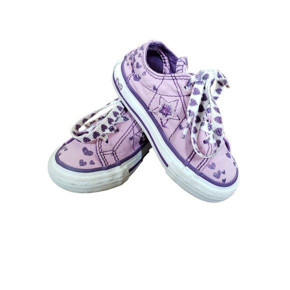 Converse One Star Little Girls Chucks Tennis Shoes Size 5 US Sneakers See Descri - Picture 1 of 10